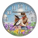 Ceas personalizat pentru mama, Lemn, 40x40cm, CSMUV004 - imagine 5