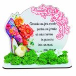 decoratiune cu licheni