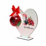 Decoratiune trandafir criogenat, Martie, 20x18 cm, SPGUV025 - imagine 3