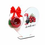 Decoratiune trandafir criogenat, Martie, 20x18 cm, SPGUV025 - imagine 2