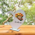 Suport Glob Floral, Inima, 20x18cm, SPGUV003 - imagine 5