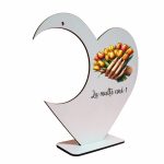 Suport Glob Floral, Inima, 20x18cm, SPGUV003 - imagine 2