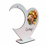 Suport Glob Floral, Inima, 20x18cm, SPGUV005 - imagine 3