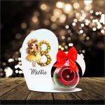 Decoratiune trandafir criogenat, Martie, 20x19 cm, SPGUV017 - imagine 4