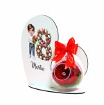 Decoratiune trandafir criogenat, Martie, 20x19 cm, SPGUV019 - imagine 3