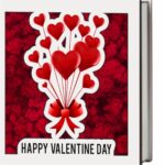 Cutie Decor Licheni Model Inimi Rosu Dl097 2