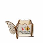 Cutie Florala Personalizata Model Fluture 1 Martie10x10x5 Cm Cauv071 3