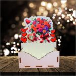 Cutie Lemn Aranjamente Lemn Inima Cauv042 4