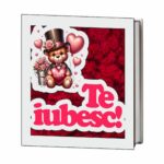 Cutie Licheni Decorativa Mesaj Te Iubesc Rosu Dl100 1