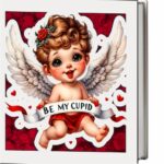 Cutie Ornamente Licheni Model Cupidon Rosu Dl095 2