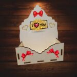 Cutie Pentru Flori Lemn Te Iubesc Inimi Cauv013 2