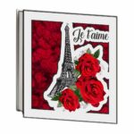 Cutie Pentru Licheni Turnul Eiffel Rosu Dl099 4