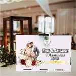 Cutie Dar Miri , Personalizata, Rosu, Lemn, 30x20x20 cm, CDNUV001 - imagine 2