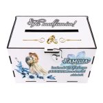 Cutie Dar Miri , Albastru, Lemn, 30x20x20 cm, CDNUV007