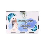Cutie Dar Miri , Personalizata, Albastru, Lemn, 30x20x20 cm, CDNUV010 - imagine 4