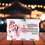 Cutie Dar Miri , Roz, Lemn, 30x20x20 cm, CDNUV019 - imagine 5