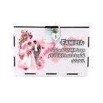 Cutie Dar Miri , Roz, Lemn, 30x20x20 cm, CDNUV019 - imagine 4