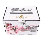 Cutie Dar Miri , Roz, Lemn, 30x20x20 cm, CDNUV019