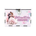 Cutie Dar Miri , Personalizata, Lemn, 30x20x20 cm, CDNUV022 - imagine 4