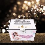 Cutie Dar Miri , Personalizata, Lemn, 30x20x20 cm, CDNUV022 - imagine 3