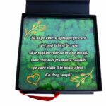 Cutie Cadou pentru Fini, Licheni, Verde, 23x23 cm, CLFUV001 - imagine 3