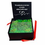 Cutie Cadou pentru Fini, Licheni, Verde, 23x23 cm, CLFUV001