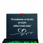 Cutie Cadou pentru Fini, Licheni, Verde, 23x23 cm, CLFUV001 - imagine 4