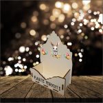 Cutie Aranjamente Florale, Lemn, Paste, CAPUV001 - imagine 5