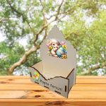 Cutie Aranjamente Florale, Lemn, Paste, CAPUV003 - imagine 5