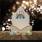 Cutie Aranjamente Florale, Lemn, Paste, CAPUV004 - imagine 5