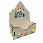 Cutie Aranjamente Florale, Lemn, Paste, CAPUV004 - imagine 3