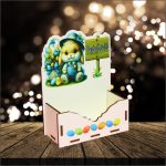 Cutie Aranjamente Florale, Lemn, Paste, CAPUV006 - imagine 5