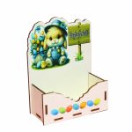 Cutie Aranjamente Florale, Lemn, Paste, CAPUV006 - imagine 3