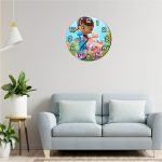 Ceas Disney, Doctorita Plusica, Doc McStuffins, Lemn, 40 cm, CSDUV011 - imagine 2