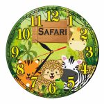 Ceas Disney, Safari, Lemn, 40 cm, CSDUV030 - imagine 5