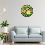 Ceas Disney, Alba ca zapada, Lemn, 40 cm, CSDUV042 - imagine 2