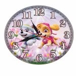 Ceas Disney, Echipa Patrol, Lemn, 40 cm, CSDUV082 - imagine 4