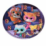 Ceas Disney, Super Pisicutele, Super Kitties, Lemn, CSDUV086 - imagine 4