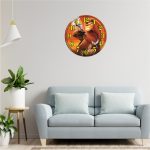 Ceas Disney, Regele Leu, Lion King, Lemn, 40 cm, CSDUV093 - imagine 2