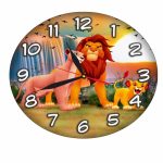 Ceas Disney, Regele Leu, Lion King, Lemn, CSDUV095 - imagine 4