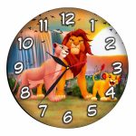 Ceas Disney, Regele Leu, Lion King, Lemn, CSDUV095 - imagine 5