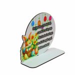 Baza pentru licheni, Paste, Lemn, 16,5×15 cm, DCPUV003 - imagine 4