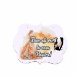 Pancarta Bine Ati Venit la casa Nasilor, Nunta, Portocaliu, 40x31cm, PBUV003