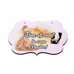 Pancarta Bine Ati Venit la casa Nasilor, Nunta, Portocaliu, 40x31cm, PBUV003 - imagine 5