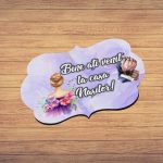 Pancarta Bine Ati Venit la casa Nasilor, Nunta, Mov, 40x31cm, PBUV006 - imagine 5