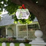 Pancarta Bine Ati Venit la casa Nasilor, Nunta, Verde, 40x31cm, PBUV015 - imagine 2