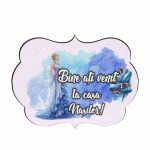 Pancarta Bine Ati Venit la casa Nasilor, Nunta, Albastru, 40x31cm, PBUV018 - imagine 4