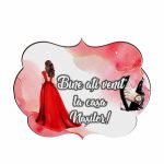 Pancarta Bine Ati Venit la casa Nasilor, Nunta, Rosu, 40x31cm, PBUV021 - imagine 4