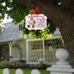 Pancarta Bine Ati Venit, Personalizata, Nunta, Rosu, 40x31cm, PBUV025 - imagine 2