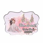 Pancarta Bine Ati Venit, Personalizata, Nunta, Roz, 40x31cm, PBUV034 - imagine 4